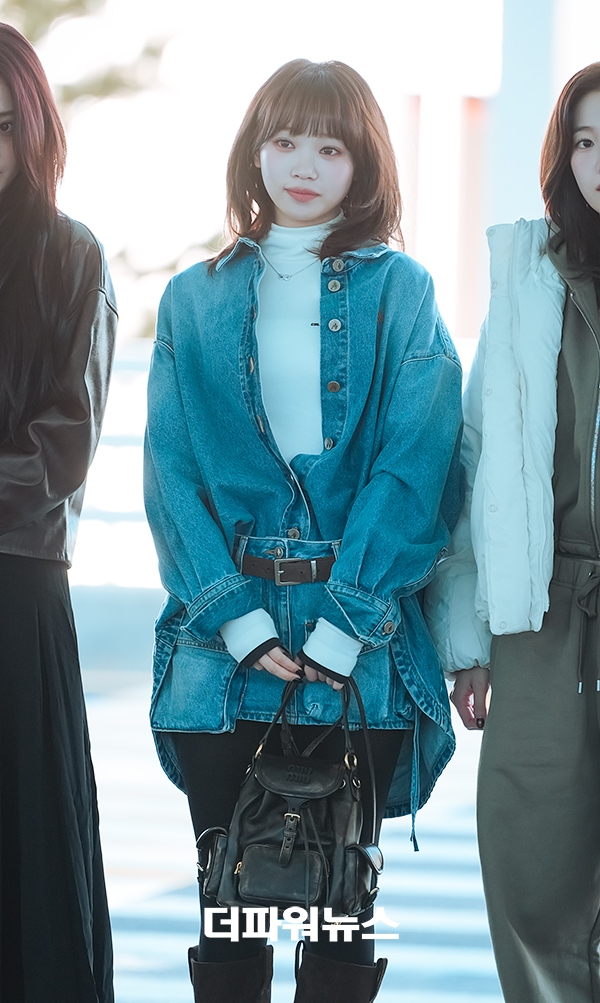 르세라핌 김채원, 인천국제공항 출국