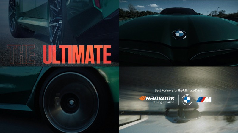 한국타이어, ‘벤투스 X BMW M5 투어링’ 협업 광고 캠페인 론칭