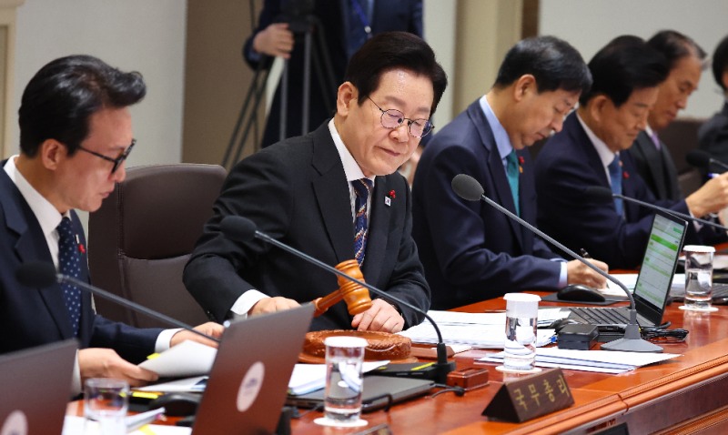 이재명 대통령, 국무회의 주재(사진=연합뉴스)