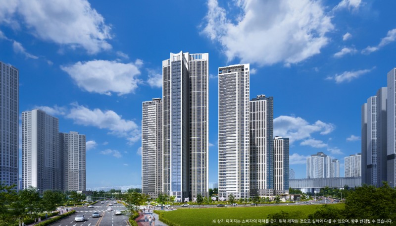 시티오씨엘 8단지 투시도.