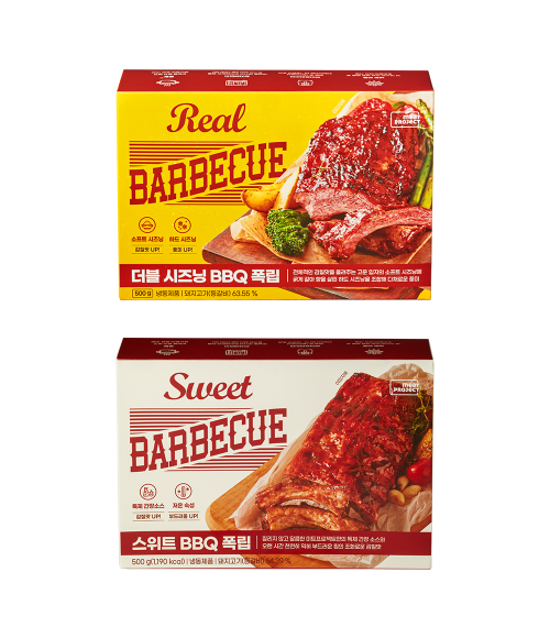 대상 미트프로젝트, 연말 홈파티용 ‘BBQ 폭립’ 2종 출시