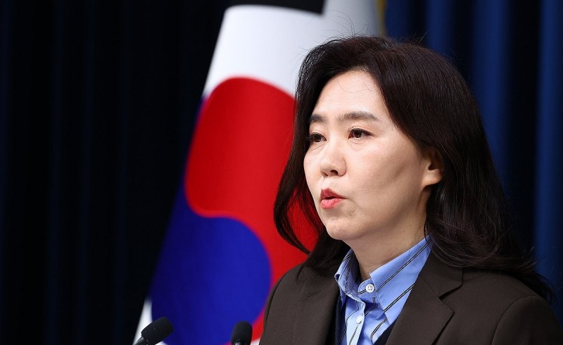 강유정 대변인, 국무회의 결과 브리핑(사진=연합뉴스)