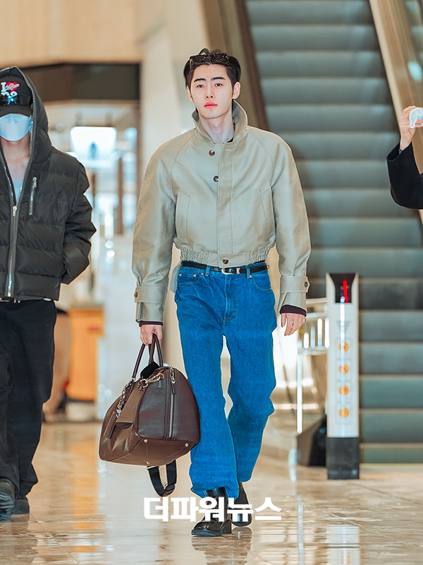 엔하이픈 성훈, 김포국제공항 출국