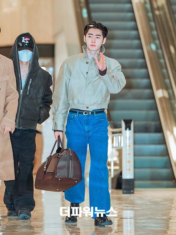 엔하이픈 성훈, 김포국제공항 출국