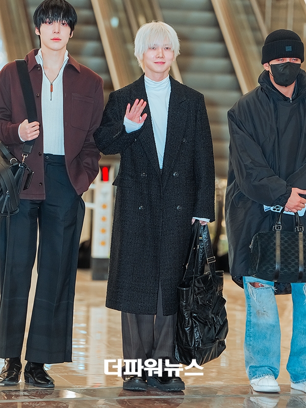 에이티즈 여상, 김포국제공항 출국