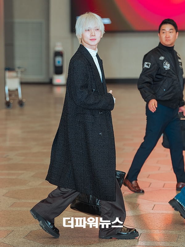 에이티즈 여상, 김포국제공항 출국