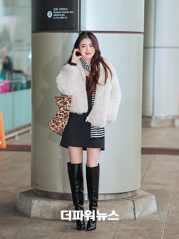 한소희, 김포국제공항 출국