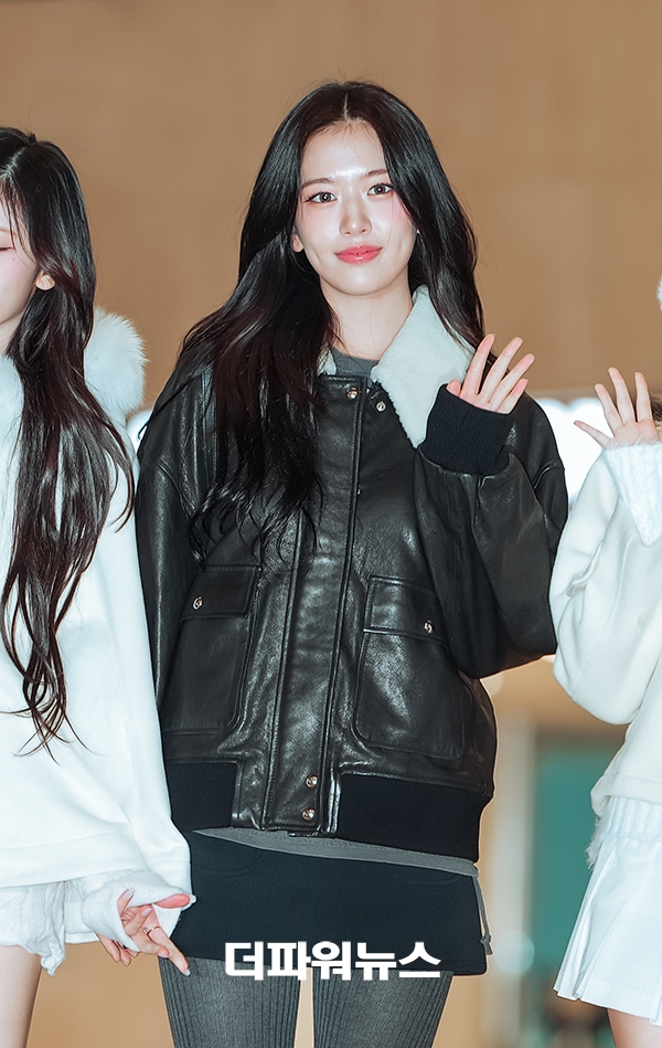 아이브 안유진, 김포국제공항 출국