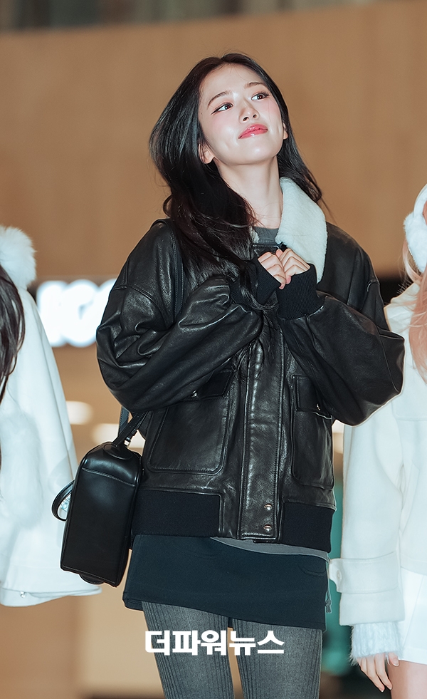 아이브 안유진, 김포국제공항 출국