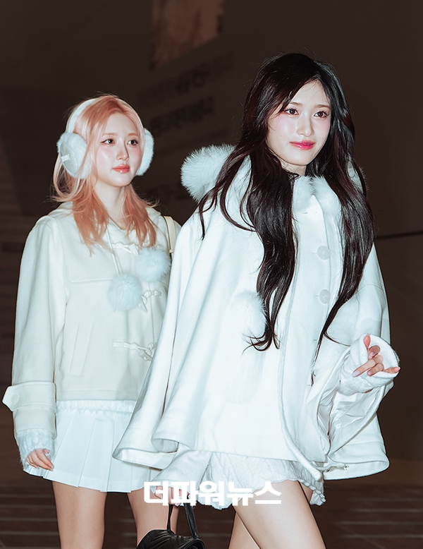 아이브 가을-이서, 김포국제공항 출국