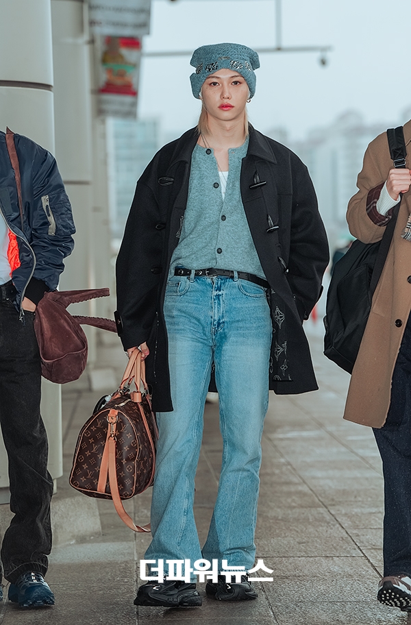 스트레이키즈 필릭스, 김포국제공항 출국