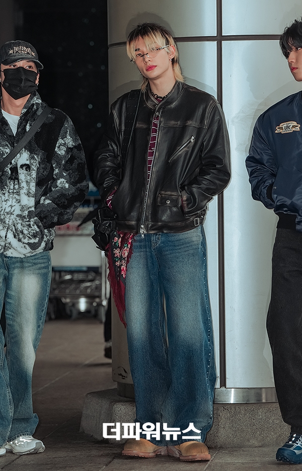 스트레이키즈 현진, 김포국제공항 출국