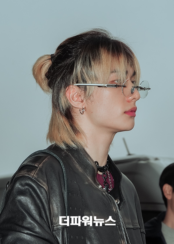 스트레이키즈 현진, 김포국제공항 출국