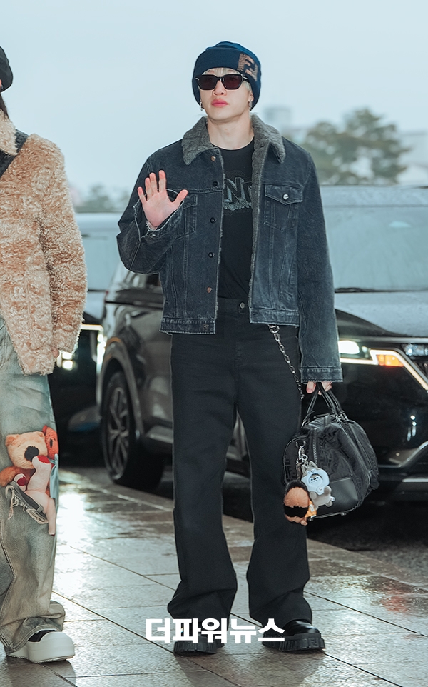 스트레이키즈 방찬, 김포국제공항 출국