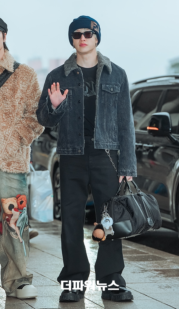 스트레이키즈 방찬, 김포국제공항 출국