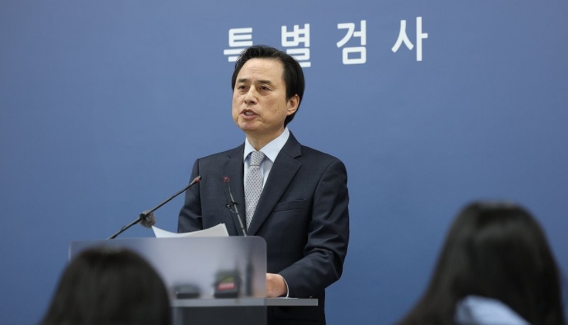 내란특검 최종 수사 결과 발표하는 조은석 특별검사(사진=연합뉴스)