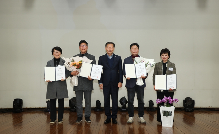 진안군, ‘2025 진안군 체육상 시상식’ 개최, 체육인 노고 격려