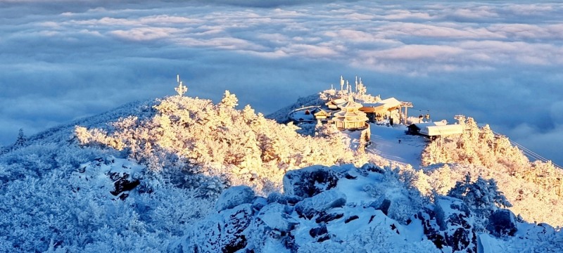 부영그룹 무주덕유산리조트 설천봉 전경.(사진=부영그룹)
