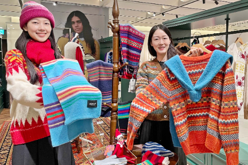 갤러리아백화점, 스코틀랜드 니트웨어 ‘하울린’ 팝업스토어 운영