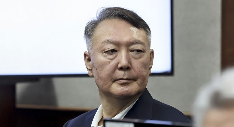 법정 출석한 윤석열 전 대통령(사진=연합뉴스)