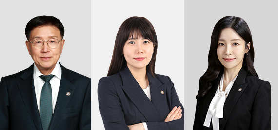 사진=(왼쪽부터) 대륜 조영곤 경영총괄변호사, 최이선 대표, 이서형 변호사