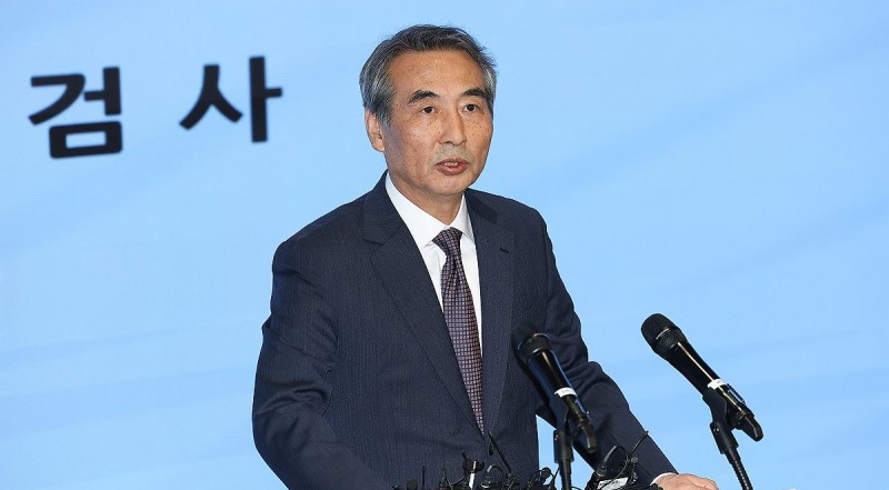 브리핑하는 민중기 특검(사진=연합뉴스)