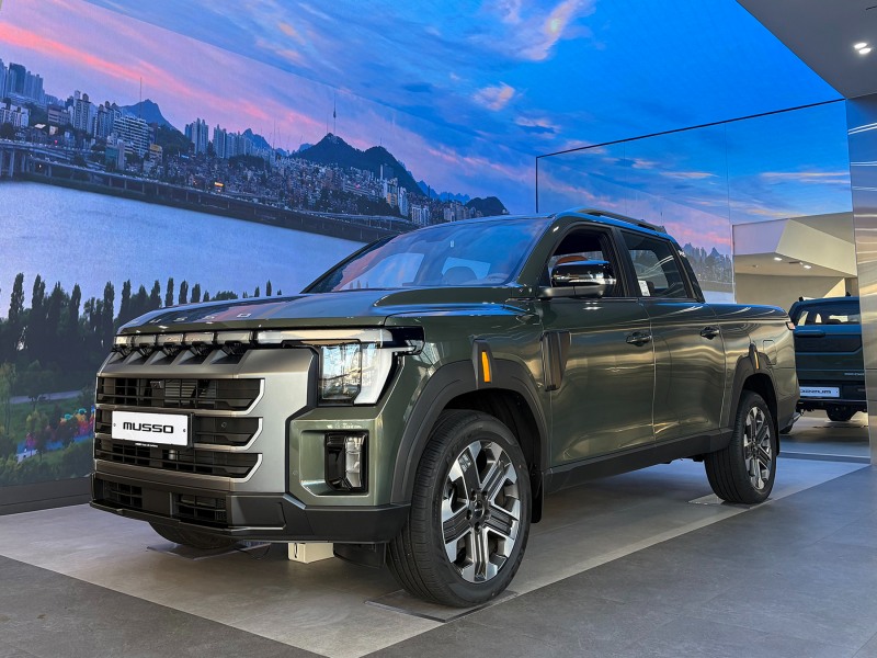 무쏘 그랜드스타일.(사진=KGM)