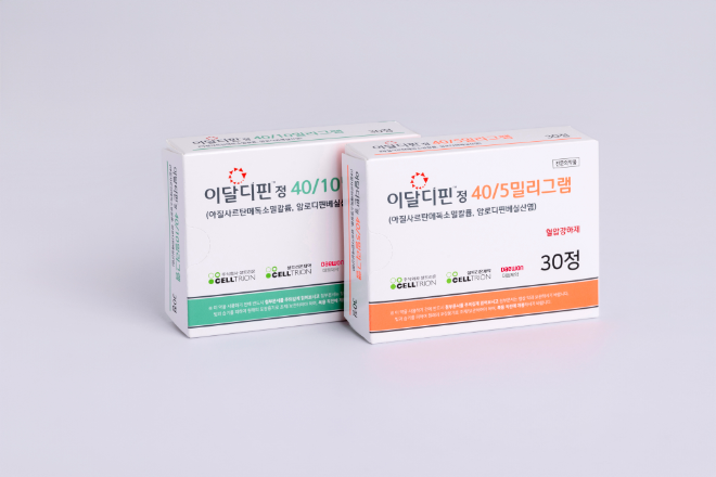 셀트리온제약, 고혈압 2제 복합제 ‘이달디핀정’ 출시