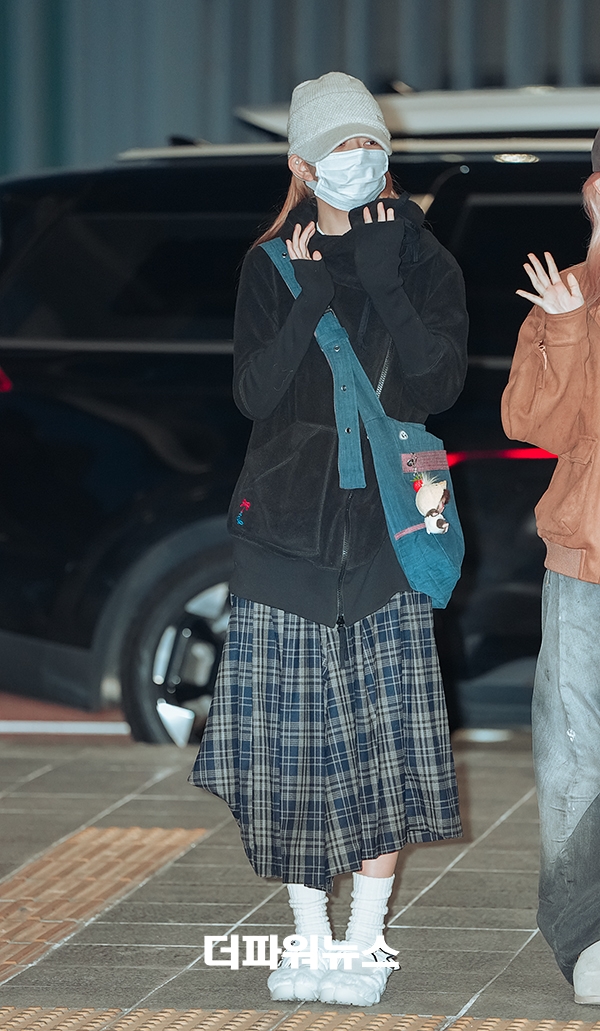 아이브 레이, 인천국제공항 출국