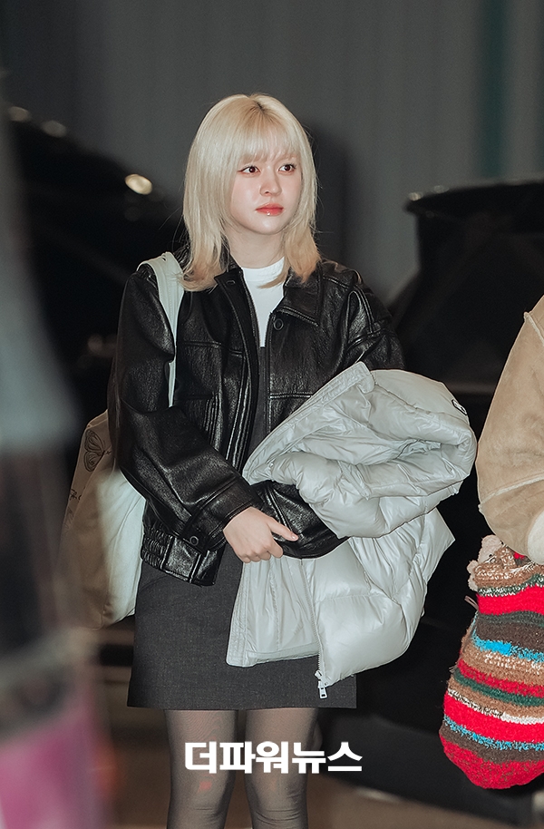 엔믹스 릴리, 인천국제공항 출국