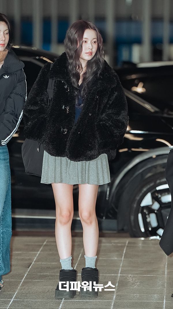 엔믹스 규진, 인천국제공항 출국