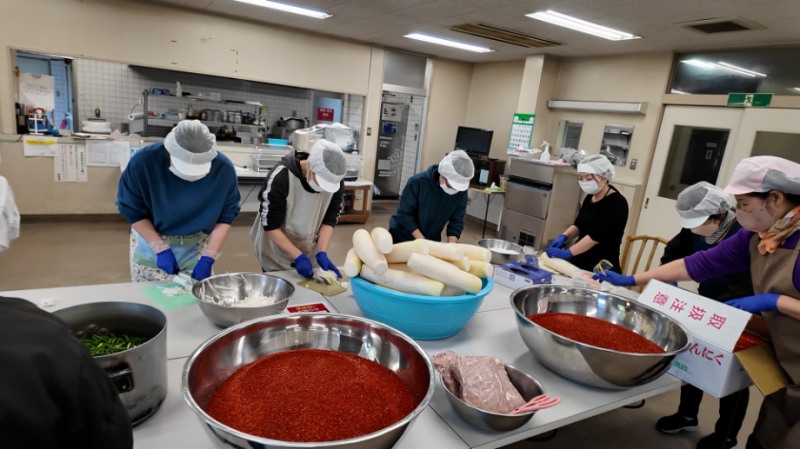 쇼골프, 일본 사츠마와 구마모토서 2년 연속 김장 나눔 실시