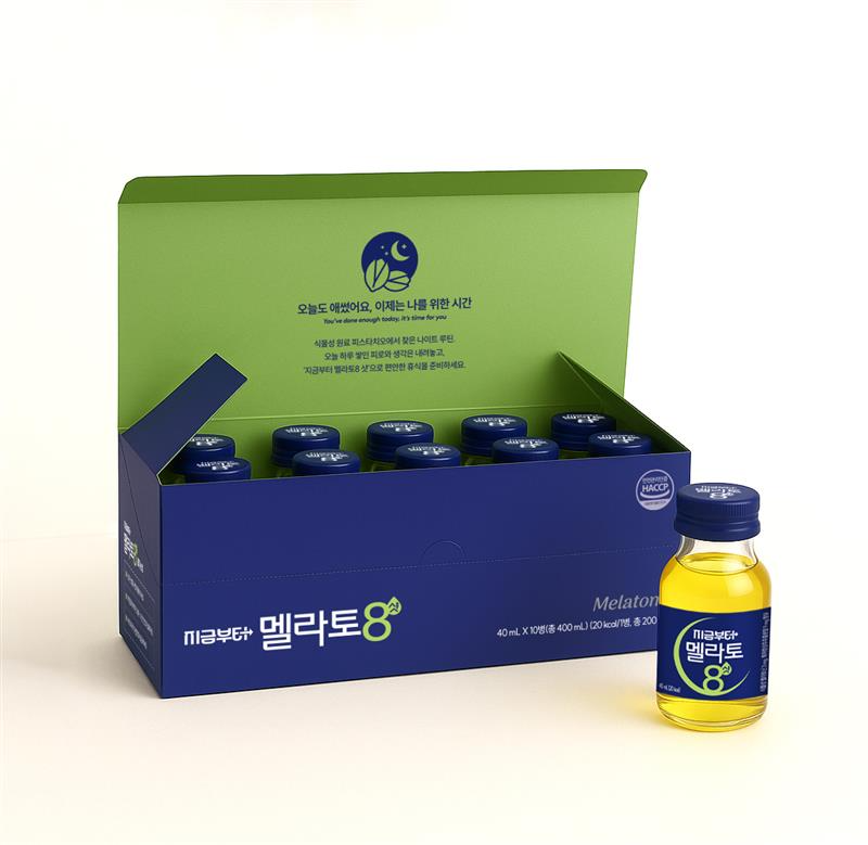 서울태전, 식물성 멜라토닌 3mg 함유 음료 멜라토8샷 출시
