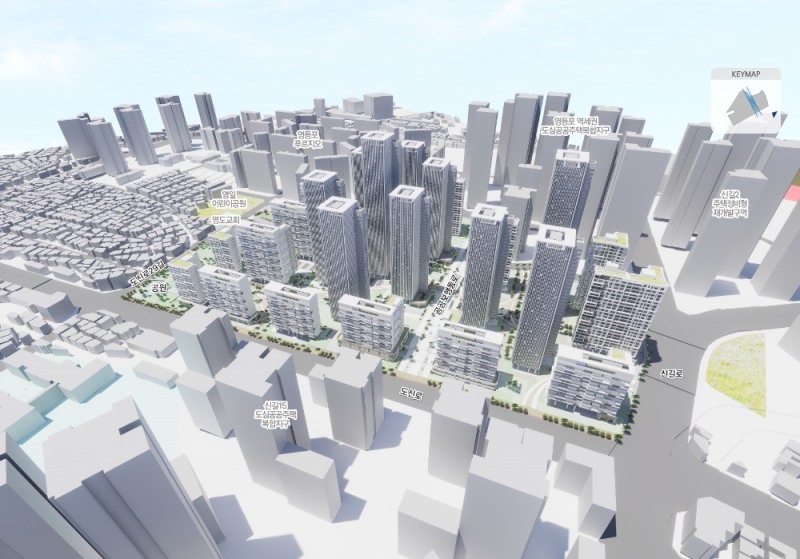 도림1구역 공공재개발 조감도.(사진=LH)