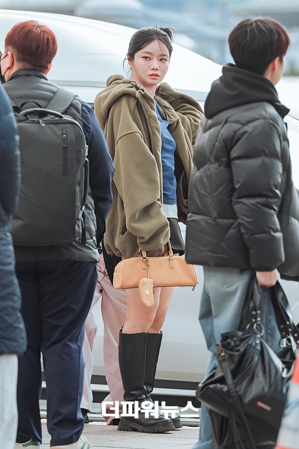 피프티피프티 키나, 인천국제공항 출국