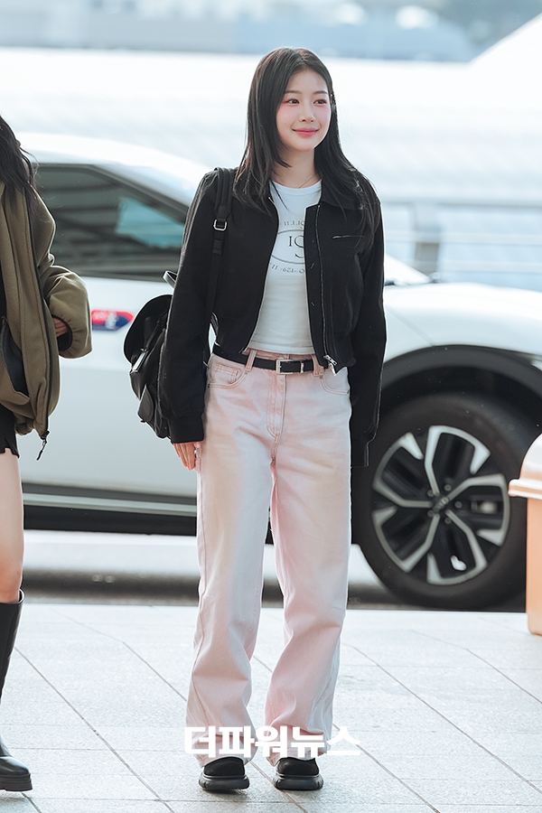 피프티피프티 예원, 인천국제공항 출국