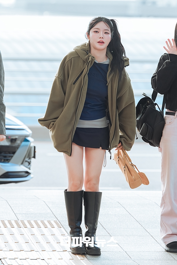 피프티피프티 키나, 인천국제공항 출국