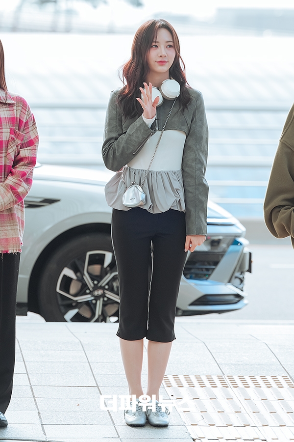 피프티피프티 하나, 인천국제공항 출국