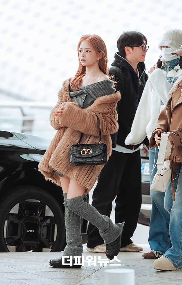 아이브 레이, 인천국제공항 출국