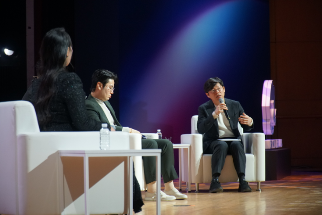 토론 세션에는 서봉진 Web3 개발자, 최홍준 변호사, 임의재 배우가 패널로 참석해 Web3와 실물경제의 연결 등을 주제로 다양한 의견을 교환했다.