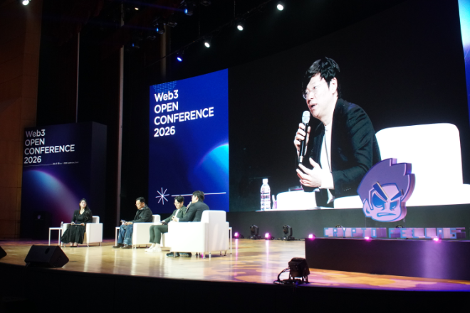 토론 세션에는 서봉진 Web3 개발자, 최홍준 변호사, 임의재 배우가 패널로 참석해 Web3와 실물경제의 연결 등을 주제로 다양한 의견을 교환했다.