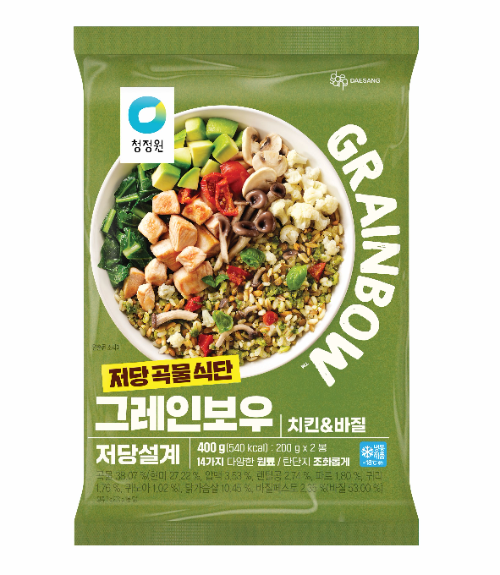 대상 청정원, 저당 곡물 간편식 ‘그레인보우 치킨&바질’ 출시