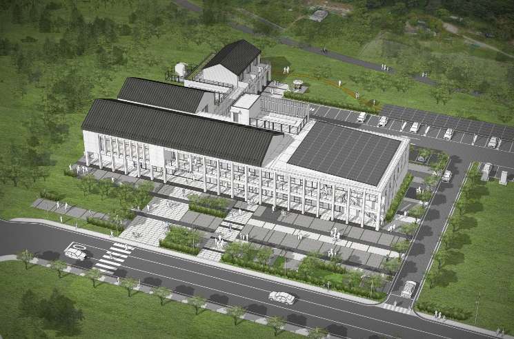 강현 어울림복합센터 조감도