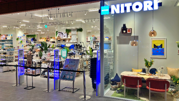 롯데백화점 동탄점에 니토리 컴팩트 매장 개점