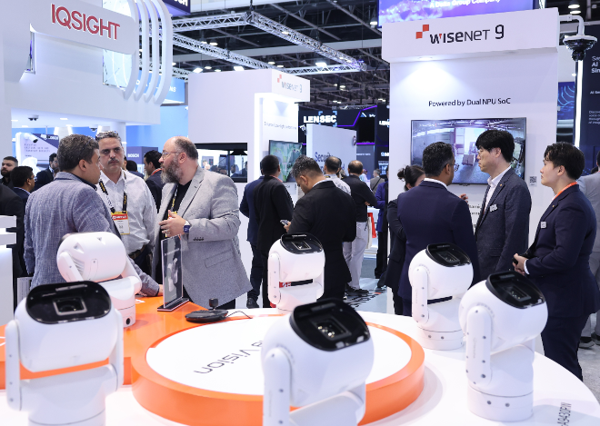 한화비전, 중동 최대 보안 전시서 극한 환경 속 최고 성능 AI 카메라 최초 공개