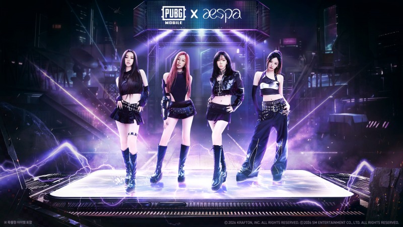 배틀그라운드 모바일, ‘aespa’와 컬래버레이션 진행