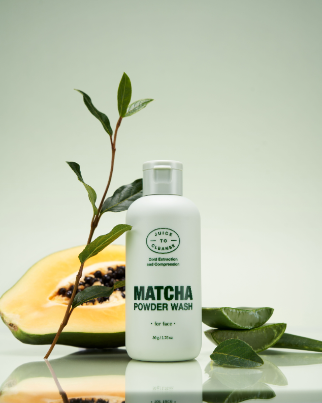 쥬스투클렌즈, 말차 파우더 활용한 효소클렌저 말차 파우더 워시 출시