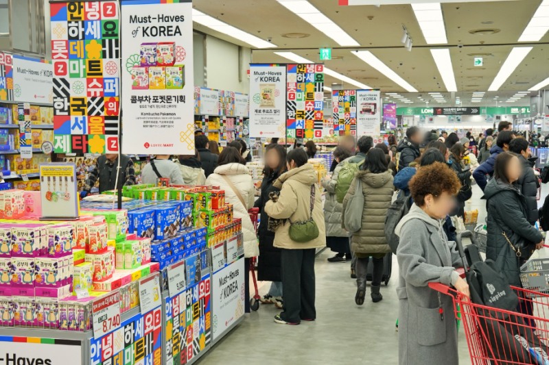 롯데마트, 방한 외국인 관광객 매출 30% 증가