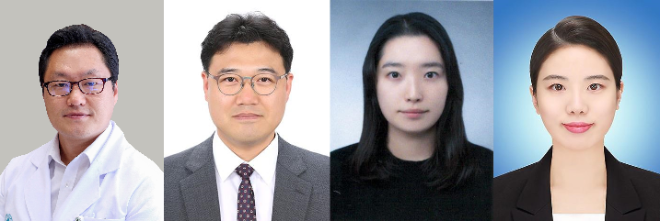울산의대 서울아산병원 융합의학과 김준기 교수, 간담도췌외과 전은성 교수, 융합의학과 조민주 박사수료생 · 고은영 연구원. 사진=서울아산병원