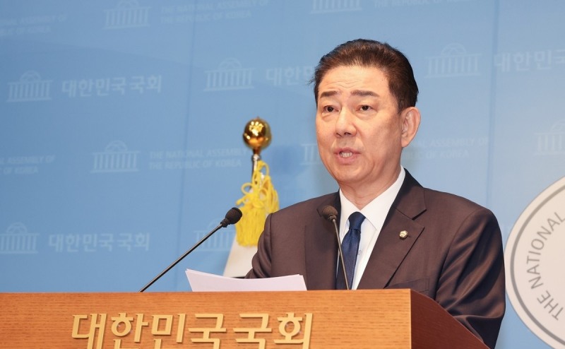 회견 발언하는 김병기 의원(사진=연합뉴스)